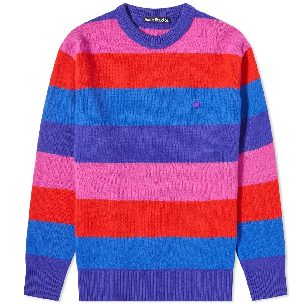 Acne Studios Nimah Stripe Crew Jumper