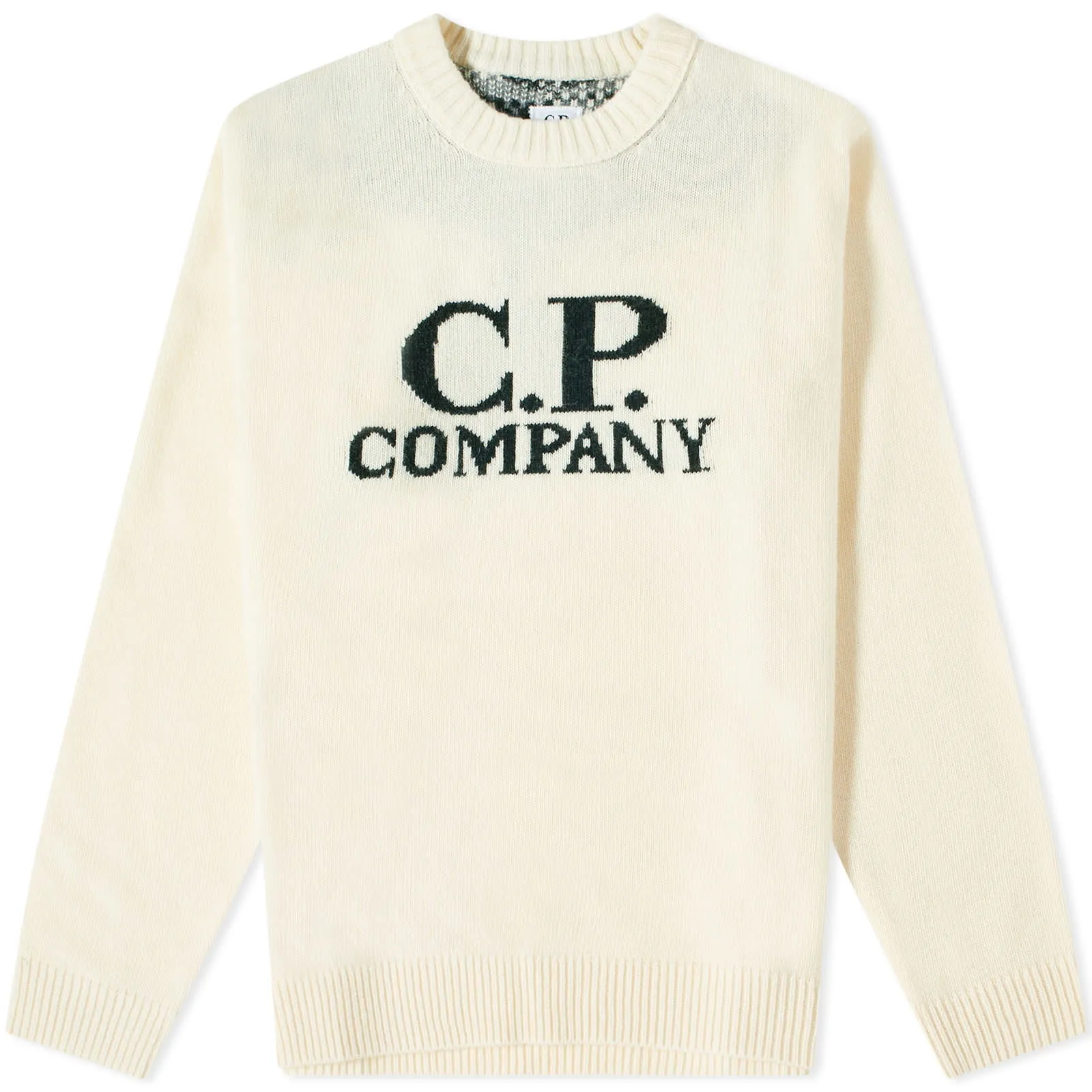 C.P. Company Lambswool Goggle Knit Jumper